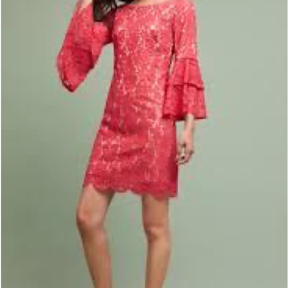 Eliza J Dresses & Skirts - Eliza J Fuchsia Lace Dress
